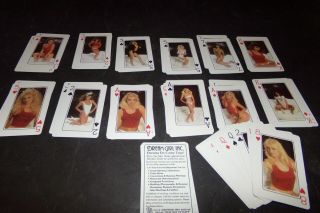 1 Deck Of Vintage Dream Girls Playing Pin Up Girls 1985 Hire Girls For Parties