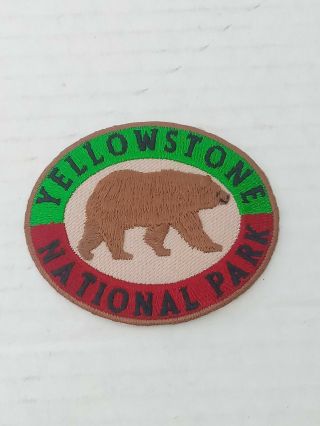 Yellowstone National Park Souvenir Patch