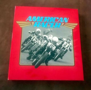 American Racer 1940 - 1980 First Edition First Printing Stephen Wright
