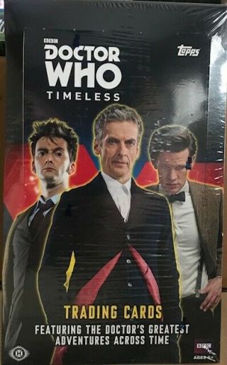 Topps Bbc Doctor Who Timeless Trading Cards Hobby Box