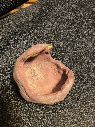 Authentic Native American Indian Paint Pot (eastern Long Island)