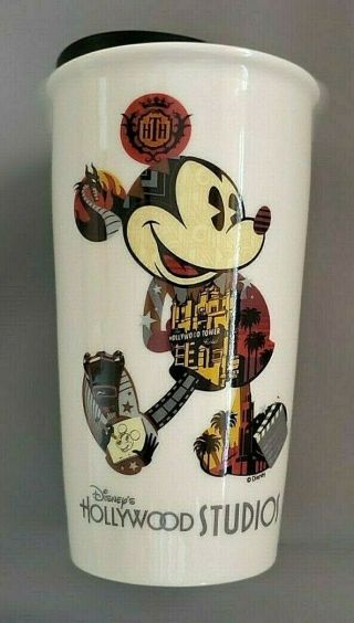 Hollywood Studios - Disney Parks Mickey Mouse Starbucks Ceramic Tumbler Mug Cup