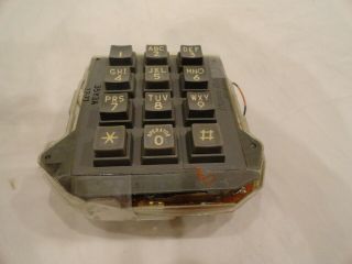 Vintage / Western Electric / Touch Tone Pad For 2500 / 2554 / 35y3a