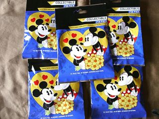 Disney COUPLES 5 PACKS 5 - pin Collectible Mystery Pack Pins 2