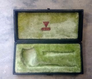 Vintage Box Only For Wdc Triangle Smoking Pipe Bakelite