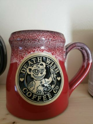 2017 Death Wish Coffee Deady Bear Mug