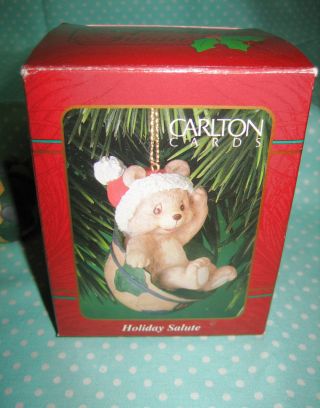 Operation Santa Carlton Cards Ornament Holiday Salute 1997 American Greetings