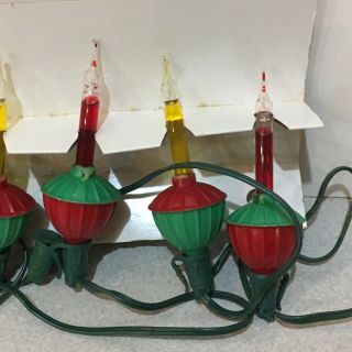 Vintage Beacon Christmas Bubble Set 7 Lights 4