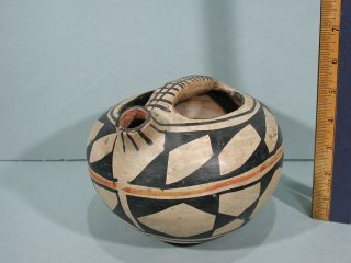 Antique Kewa Santo Domingo Nm Pueblo Indian Pottery Pot Felipita Aguilar Rr ?