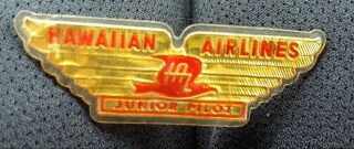 Hawaiian Airline Rare Junior Pilot Pin 1950 
