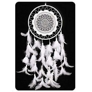 Chicieve Dream Catcher,  White Feather Dream Catchers For Kids Baby Bedroom Wall