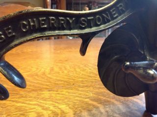Antique 1883 Enterprise Cherry Stoner Pitter Cast Iron PAT APR 24 PHILY USA 4