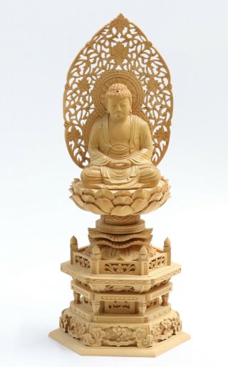 Buddhist Statue Shakanyorai Gautama Buddha Buddhism 0089