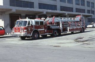 City Of Albany Ny Fire Truck Engine Apparatus 1993 Photo Slide