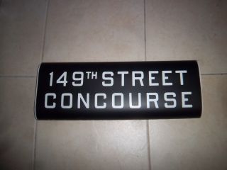 Nyc Subway Sign R17 149th Street Concourse Bronx York Ny Roll Sign