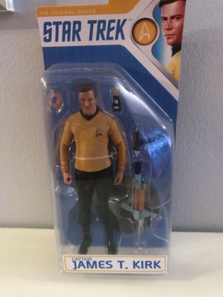 Star Trek James T.  Kirk Action Figure By Macfarlane