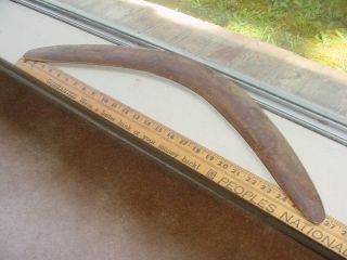 Large Old Australian Aboriginal Boomerang From Yalate South Australia