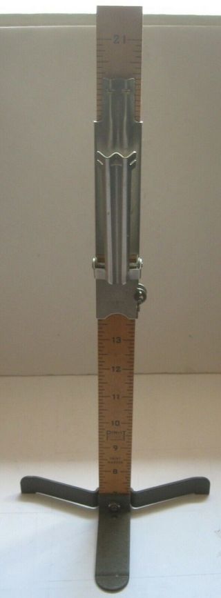 Pin - It Skirt Marker Vintage Orco Products Hem Ruler With Instructions