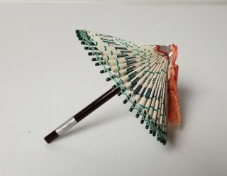 Vintage Tiny Umbrella Quality Made Foreign Travel Gift Asian China