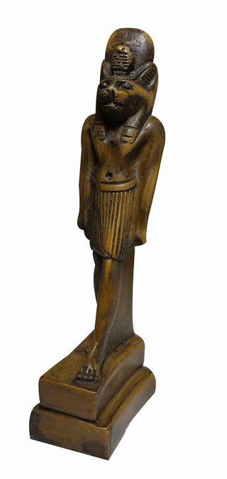 Egyptian King Anubis Pharaoh Figurine Statue 4.  5 " Ancient Goddess Sculpture 201