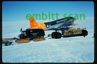 Slide,  Navy Vx - 6 Douglas R4d - 8l Skytrain Tucker Sno - Cat 1961 Antarctica