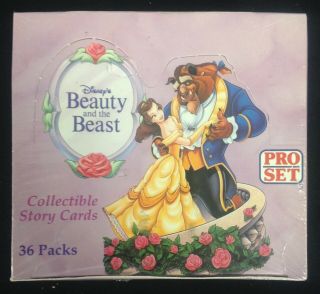 1992 Disney Pro Set Beauty And The Beast Complete