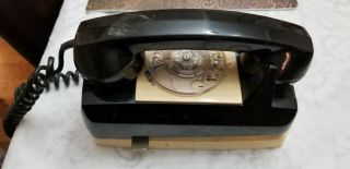 Vintage 1970’s Gte Starlite Rotary Wall Phone