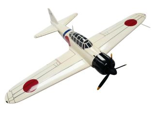Mitsubishi A6m Zero Fighter Plane 1:24 Scale Desktop Model 61319d