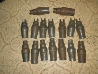9 Goat Vintage Tube Shields For Small St Octal/pre - Octal,  Sa,  E Size As A 6j5