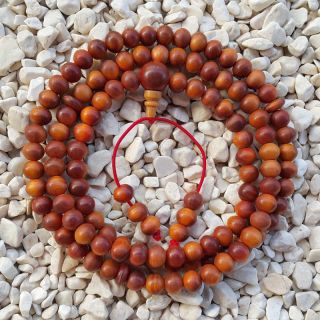 108 Beads Raja Kayu Meditation Prayer 8 Mm King Of Wood Red Agathis Mala