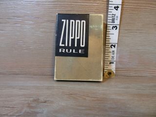 St.  Regis Paper Company 1960s Zippo Rule Tape Measure NIB 2