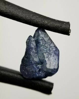 Rare benitoite crystals from the gem mine in California 5
