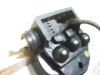 Singer 201 - 2 Sewing Machine Bakelite Power Terminal Block Plug Light Switch 2