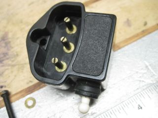Singer 201 - 2 Sewing Machine Bakelite Power Terminal Block Plug Light Switch 3
