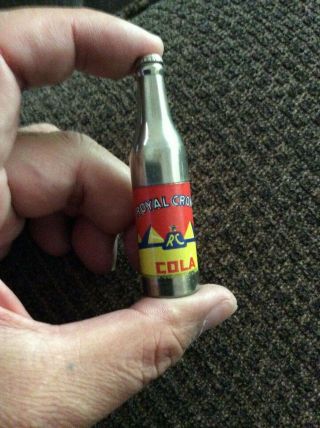 Mini Bottle Shape Beverage Ad Lighter,  Royal Crown Cola
