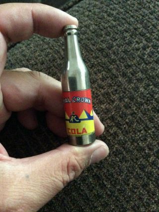mini bottle shape beverage ad lighter,  Royal Crown Cola 2