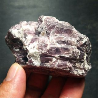 132.  8g Purple Mica Natural Stone Crystal Quartz Specimen Brazil 19060102