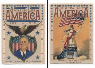 Sporting Life America 4th Of July 1 - Of - 1 - Franklin D.  Roosevelt,  U.  S.  President