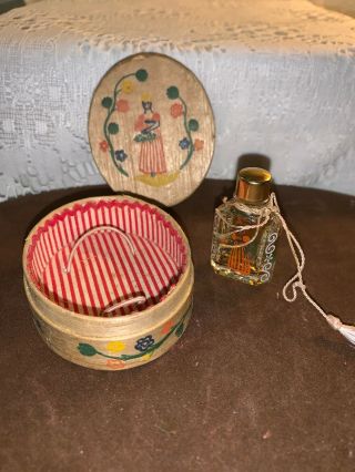 Vintage Shulton Old Spice Early American Parfume Bottle And Box