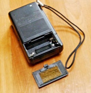 Vintage Sony Japan Pocket AM/FM Radio ICF - S14 4