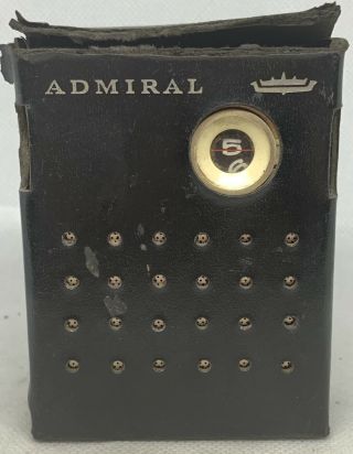 Vintage Admiral Y2223 Transistor Radio