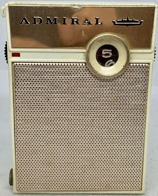 Vintage Admiral Y2223 Transistor Radio 2