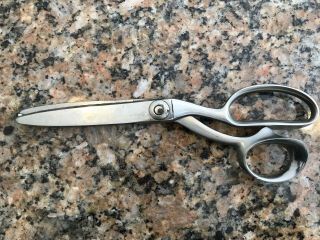 Wiss Model Aa Professional Extra Large Pinking Shears 13 Oz Steel Pre - Owned.