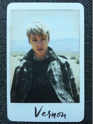 Seventeen Vernon 3 Official Photocard 4th Mini Album Al1 Photo Card 버논
