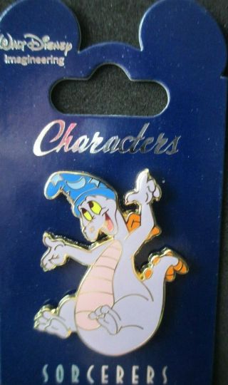 Disney - Wdi - Characters In Sorcerer Hats - Figment Le 250 Pin
