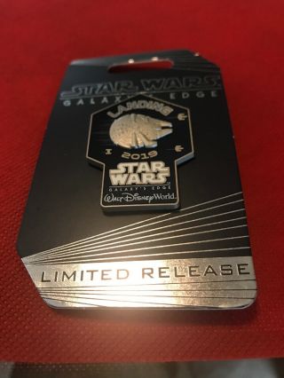 Walt Disney World Cast Exclusive Star Wars Galaxy’s Edge Limited Millennium Pin