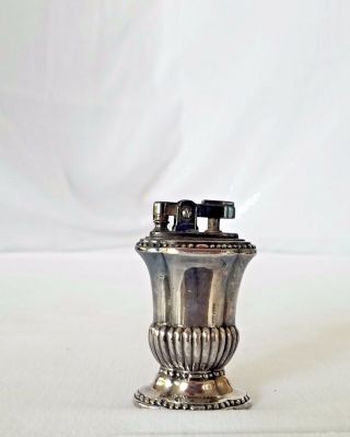 Vintage Silver Plate Ronson Mayfair Table Lighter