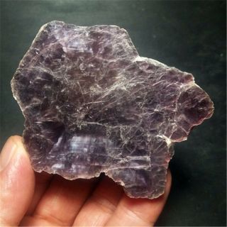 130.  7g Purple Mica Natural Stone Crystal Quartz Specimen Brazil 19053107