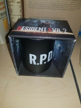 Official Resident Evil 2 R.  P.  D.  Steel Mug