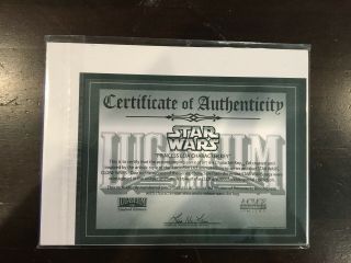 Star Wars Character key Princess Leia Slave Jabba Prisoner 297/1000 Acme Archive 3